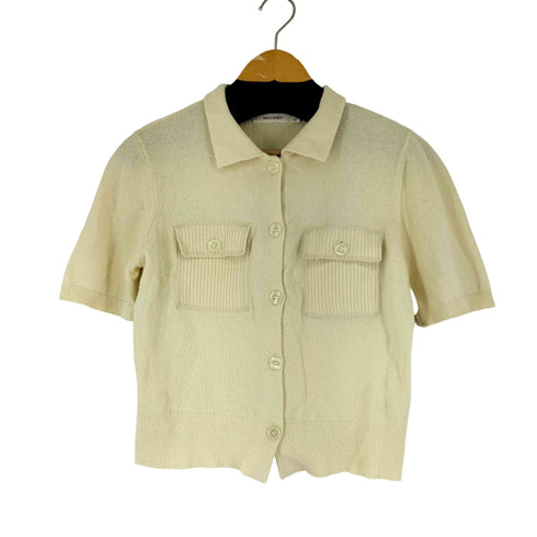 マウジー moussy OVERLOCK POCKET ニットシャツ レディース