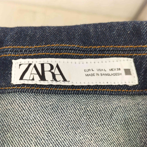 ザラ ZARA デニムベスト レディース US L