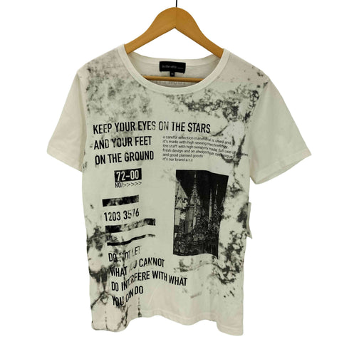 インザアティック In The Attic homme 00s スモーキー プリント S/S Tシャツ Y2K メンズ import:M