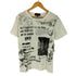 インザアティック In The Attic homme 00s スモーキー プリント S/S Tシャツ Y2K メンズ import:M