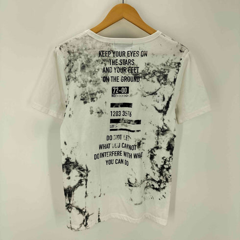 インザアティック In The Attic homme 00s スモーキー プリント S/S Tシャツ Y2K メンズ import:M
