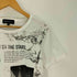 インザアティック In The Attic homme 00s スモーキー プリント S/S Tシャツ Y2K メンズ import:M