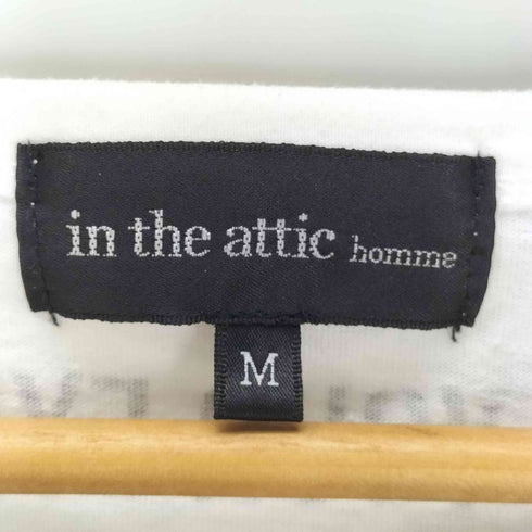 インザアティック In The Attic homme 00s スモーキー プリント S/S Tシャツ Y2K メンズ import:M