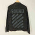 BLACK SQUAD 00S 迷彩 カモ ジッアップ フリンジ ワーク ジャケット メンズ import:M