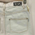 キルシー KIRSH ステッチホワイトデニムパンツ レディース L