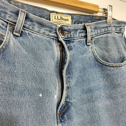 エルエルビーン L.L.Bean CLASSIC FIT ジッパーフライ テーパード デニム メンズ