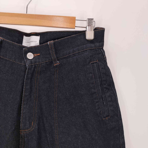 カンファーウッド CAMPHOR WOOD knee tuck wide baggy denim pants ニータック ワイド バギー デニム ジョーツ ショーツ ハーフパンツ カットオフ カスタム メンズ L