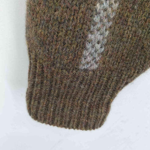 ヒューマンメイド HUMAN MADE アニマルハーフジップ ニットセーター メンズ XL