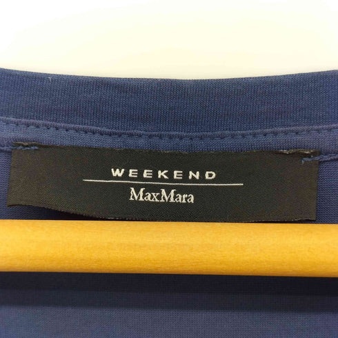 マックスマーラウィークエンド MAX MARA WEEKEND フリル マキシ丈 コットン S/S シャツ ワンピース レディース