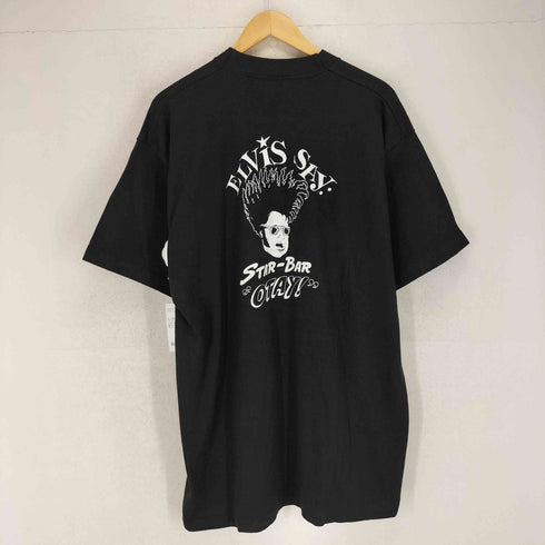 フルーツオブザルーム FRUIT OF THE LOOM 90s- USA製 袖裾シングル 両面プリントクルーネックTシャツ メンズ XL