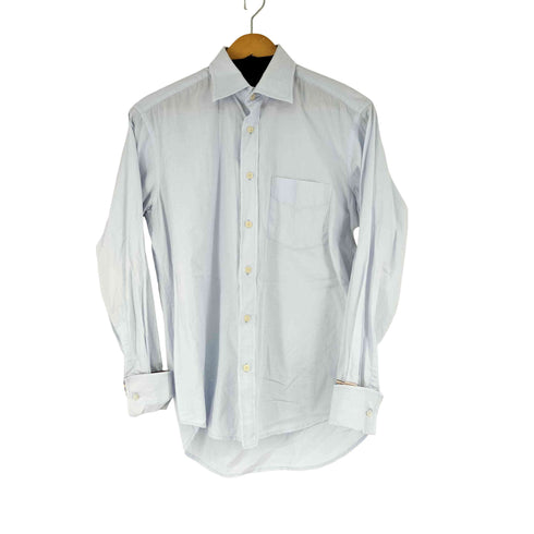 ポールスミス Paul Smith イタリア製 袖裏シグネチャーストライプ ドレスシャツ メンズ import:S