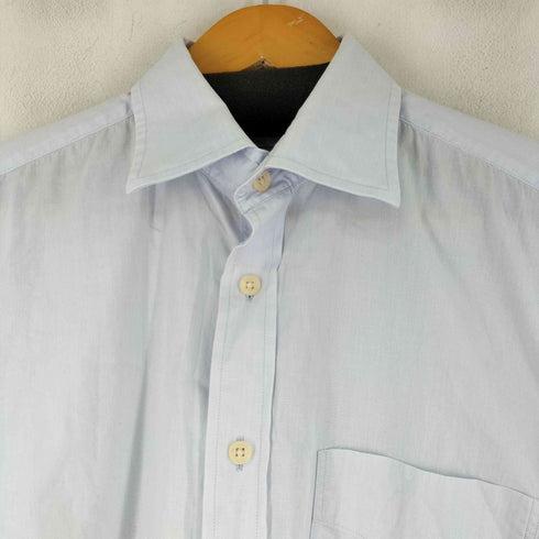 ポールスミス Paul Smith イタリア製 袖裏シグネチャーストライプ ドレスシャツ メンズ import:S