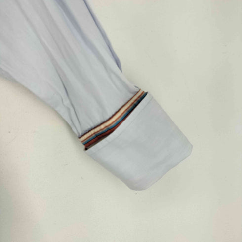 ポールスミス Paul Smith イタリア製 袖裏シグネチャーストライプ ドレスシャツ メンズ import:S