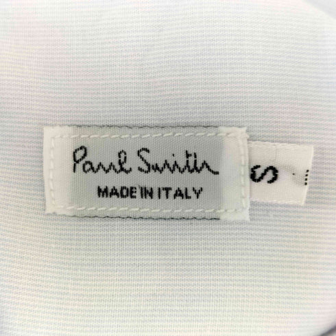 ポールスミス Paul Smith イタリア製 袖裏シグネチャーストライプ ドレスシャツ メンズ import:S