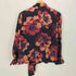 ハナエモリ HANAE MORI 花柄 ボウタイ L/S シャツ レディース JPN:38