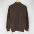 GIANNONE pure cashmere カシミヤ100 アーガイル柄 モックネック ニット レディース M