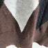 GIANNONE pure cashmere カシミヤ100 アーガイル柄 モックネック ニット レディース M
