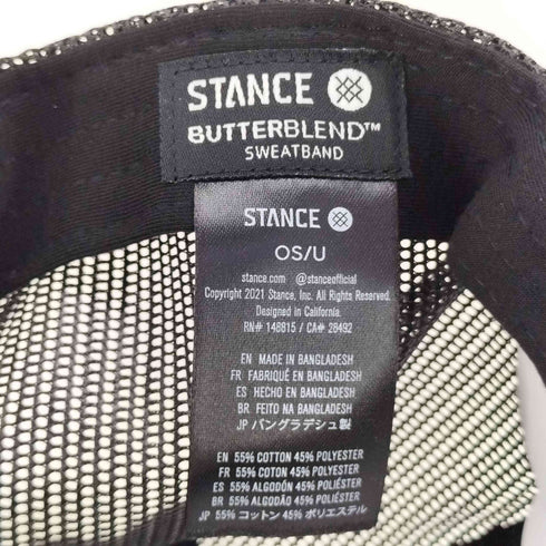 スタンス STANCE ICON TRUCKER HAT メンズ FREE