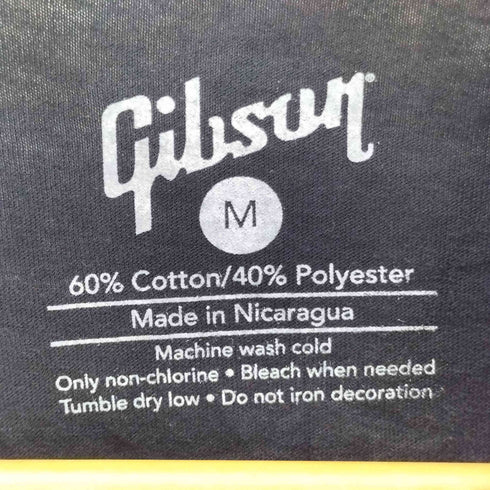 Gibson 邦楽 ロックバンド プリント S/S Tシャツ メンズ JPN:M