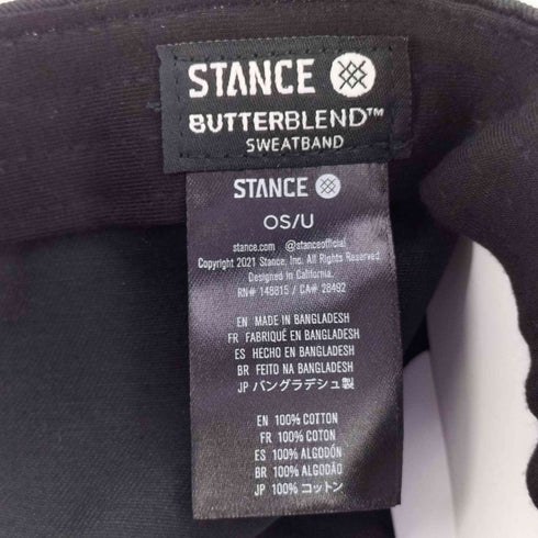 スタンス STANCE ICON SNAPBACK HAT メンズ FREE