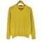 Sam scuri pure cashmere カシミヤ100 Vネック ロングスリーブ ニット レディース M