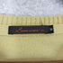 Sam scuri pure cashmere カシミヤ100 Vネック ロングスリーブ ニット レディース M