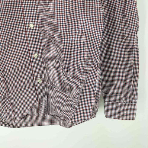 ラルフローレン RALPH LAUREN 現行タグ SLIM FIT ポニー刺繍 L/S ボタンダウン チェック シャツ メンズ import:S