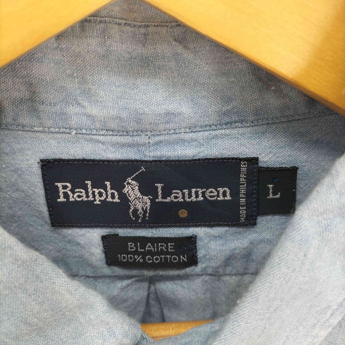 ラルフローレン RALPH LAUREN BLAIRE 半袖 ボタンダウンシャツ メンズ JPN:L