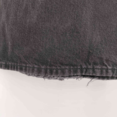 エイチアンドエム H&M Women's Dark gray High Rise Wide-cut Jeans バギー ワイドカット デニム レディース 6