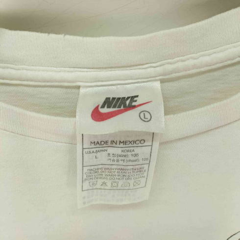 ナイキ NIKE 白タグ メキシコ製 Tシャツ メンズ import:L