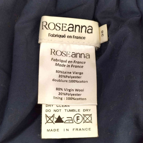 ROSEANNA ウール 千鳥格子柄 スカート レディース 38