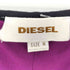 ディーゼル DIESEL レーヨン100 インサイドアウト Vネック ワンピース レディース import:M