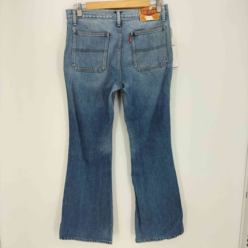 ビッグジョン BIG JOHN MH402B ボタンアップ ベルボトム メンズ 33