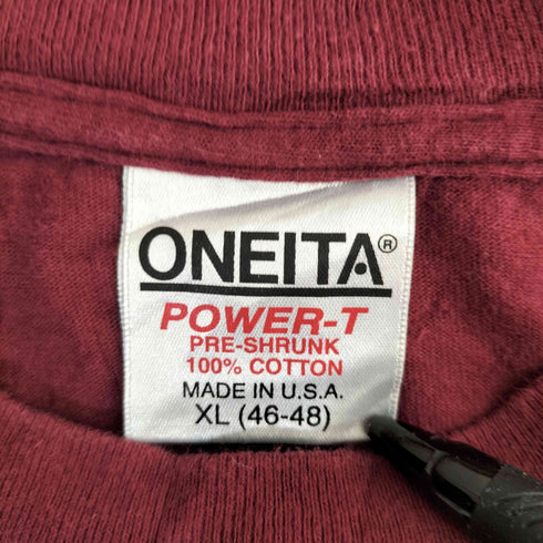 オニータ ONEITA 80-90s プリントTシャツ メンズ XL