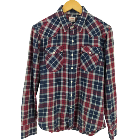 リーバイス Levis スナップボタン チェックシャツ メンズ M