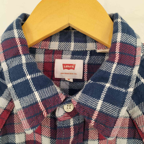 リーバイス Levis スナップボタン チェックシャツ メンズ M