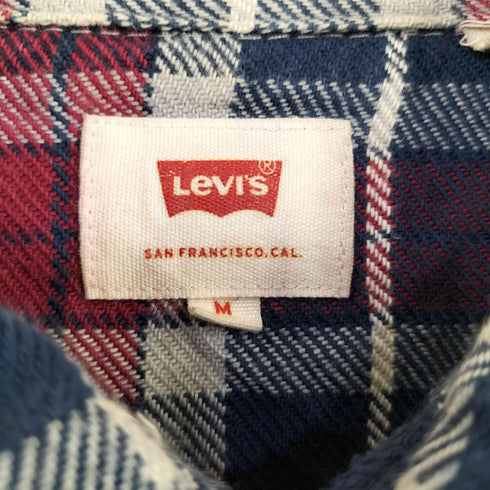 リーバイス Levis スナップボタン チェックシャツ メンズ M