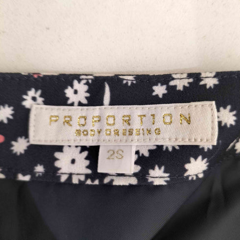プロポーションバイボディードレッシング PROPORTION BODY DRESSING 小花柄 ロングスカート レディース 2S