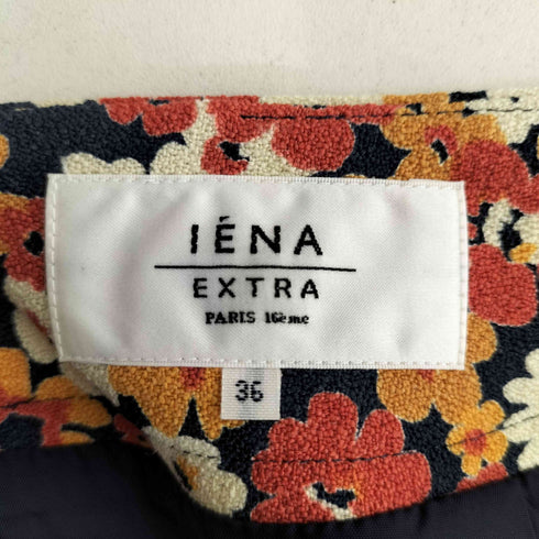 イエナ IENA フラワープリントアシンメトリースカート レディース 36