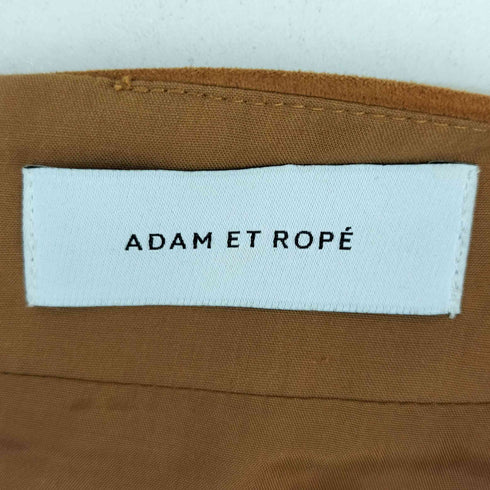 アダムエロペ Adam et Rope フェイクスエード ミディアムスカート レディース 36