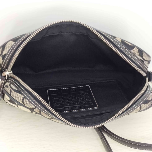 コーチ COACH シグネチャー ジップポケット ミニショルダーバッグ レディース