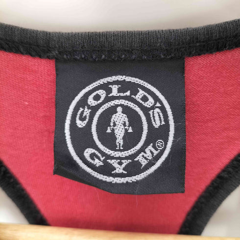 GOLDS GYM USA製 イラスト プリント タンクトップ メンズ import:M
