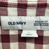 オールドネイビー OLD NAVY REGULAR FIT チェックボタンダウンシャツ メンズ import:XL