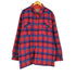 TRAILSEND 裏地キルティング ウールチェックシャツ メンズ import:XL