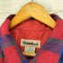 TRAILSEND 裏地キルティング ウールチェックシャツ メンズ import:XL