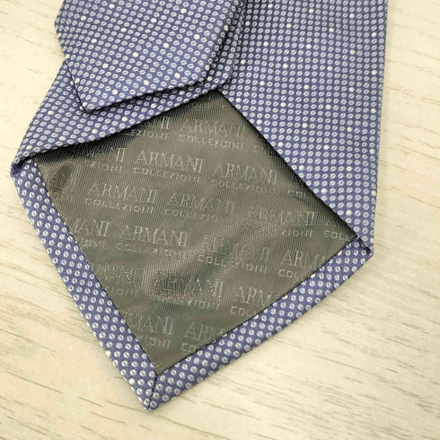 アルマーニコレツィオーニ ARMANI COLLEZIONI イタリア製 シルク100% 総柄ネクタイ メンズ