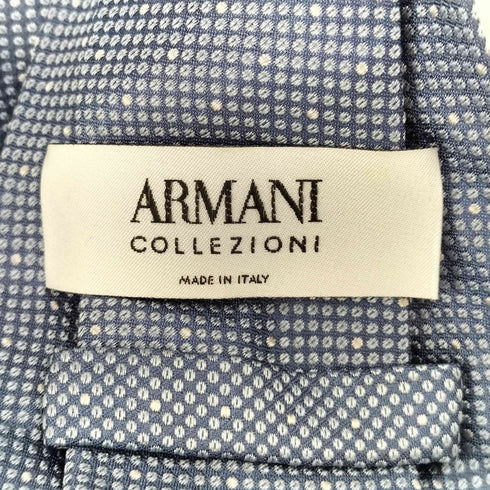 アルマーニコレツィオーニ ARMANI COLLEZIONI イタリア製 シルク100% 総柄ネクタイ メンズ