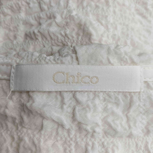 チコ Chico フリルデザインフロントリボンブラウス レディース FREE
