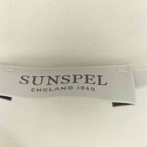 サンスペル Sunspel モックネック S/S Tシャツ メンズ M