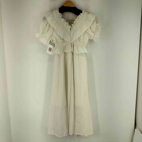 フリルデザイン S/S ワンピース レディース import:M